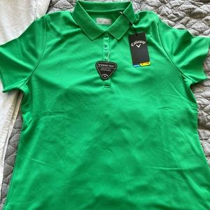 Women’s Callaway Opti-Dri polo Bright Green Large